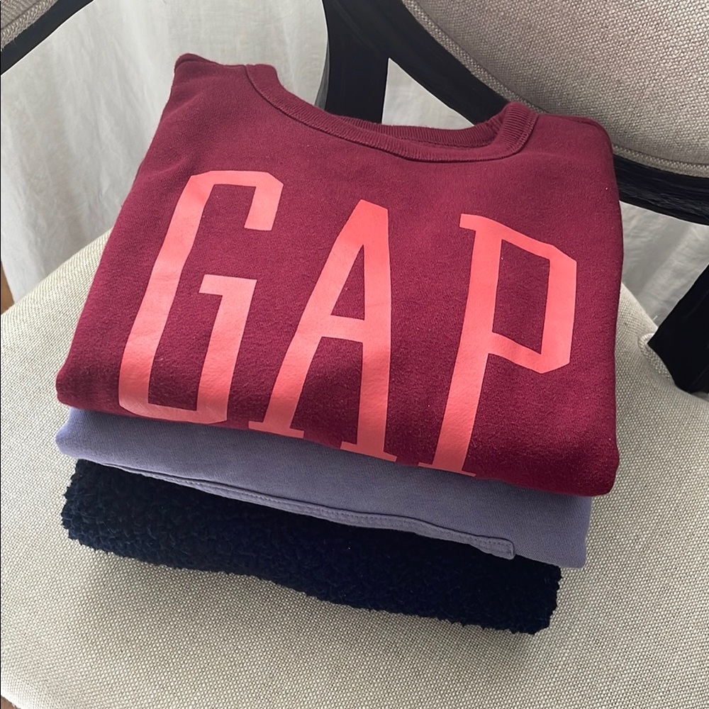 GAP Girls Sweatshirt Sweater Hoodie (Lot of 3)